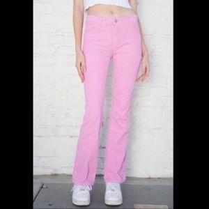Brandy Melville Bubblegum pink Darlene pants